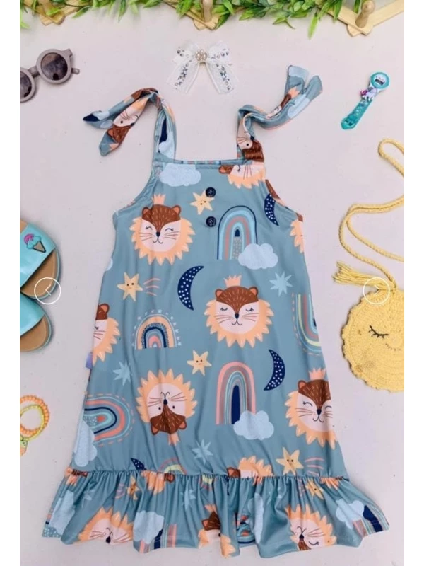 Vestido Laurinha (leãozinho) 