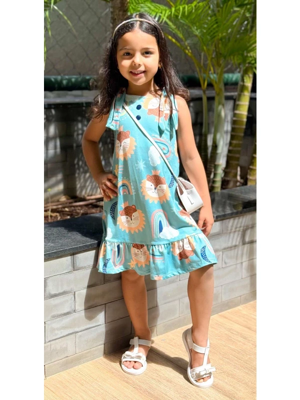 Vestido Laurinha (leãozinho) 