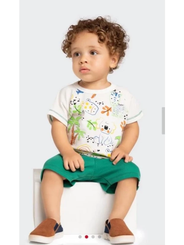 Conjunto Bebê Menino Amigo da Natureza Marlan