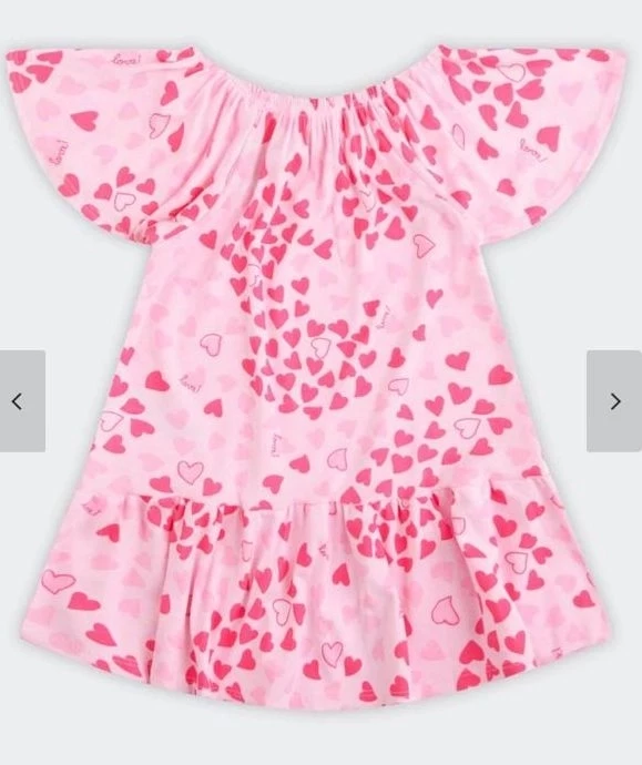Vestido Infantil Brandili Rosa