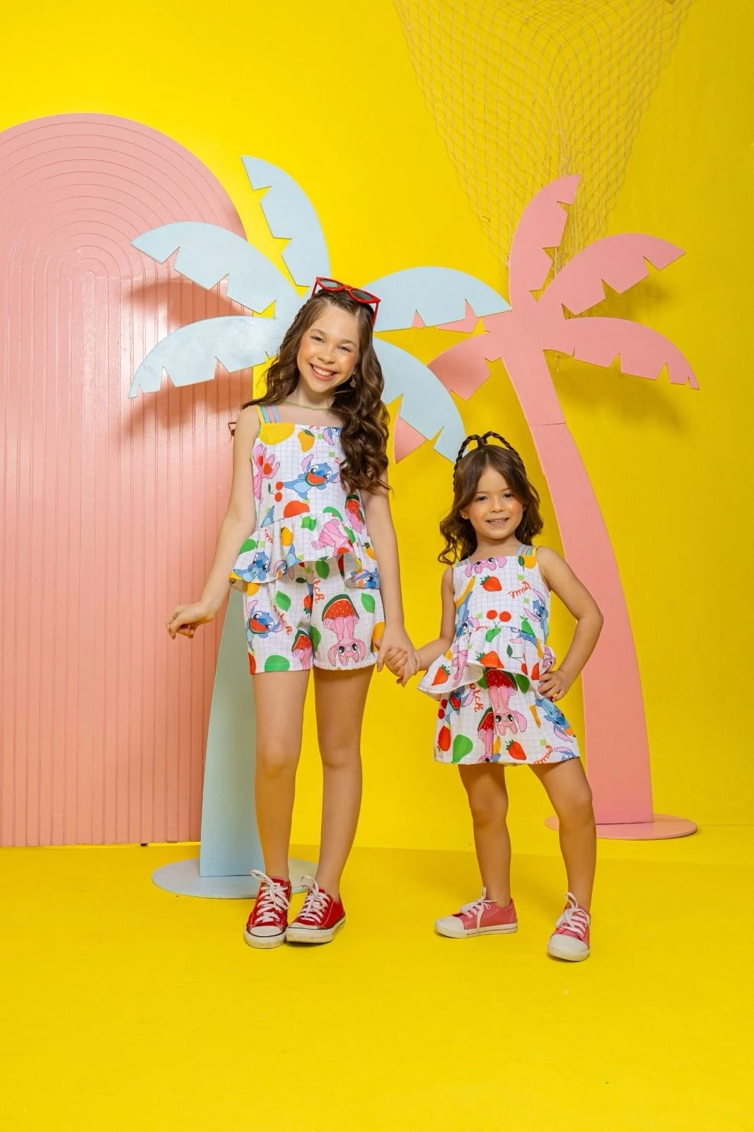 Conjunto Stitch verão