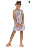 Vestido Infantil  Elian Azul