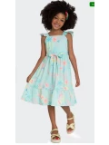 Vestido Infantil Summer Marlan Azul
